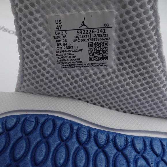 NEW Jordan Hydro 4 Retro Slide Sandals 532226-141 White - Picture 2 of 8